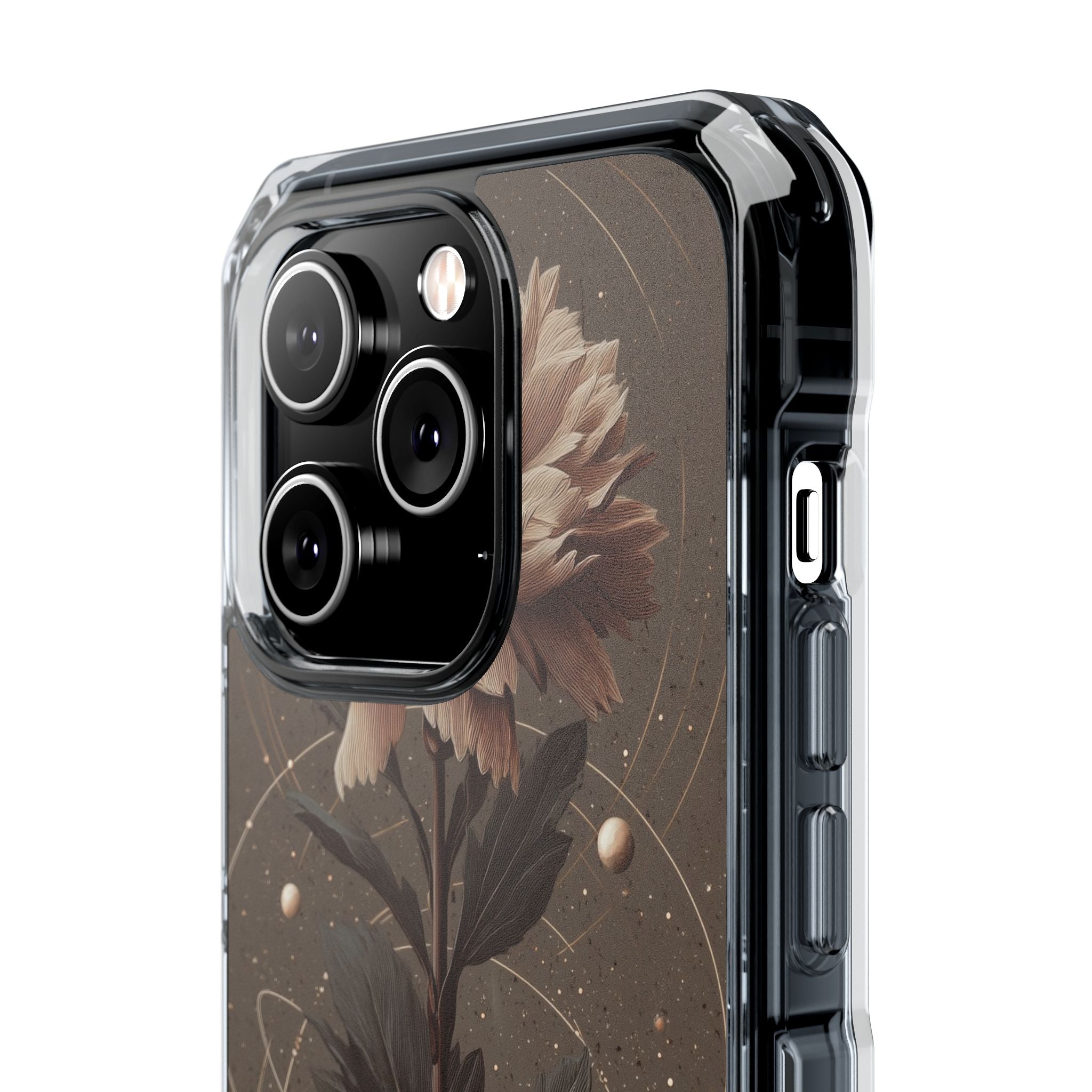 Celestial Flower Embrace iPhone Case - Impact