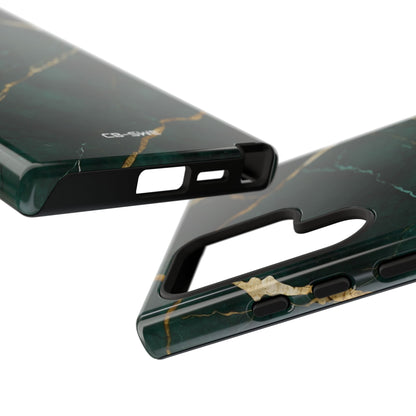 Emerald Veins Flow - Samsung Case