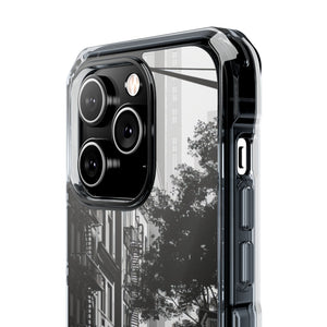 Urban Serenity - Phone Case for iPhone (Clear Impact - Magnetic)