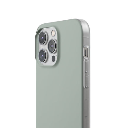 Aschgraue iPhone-Hülle – Flexi