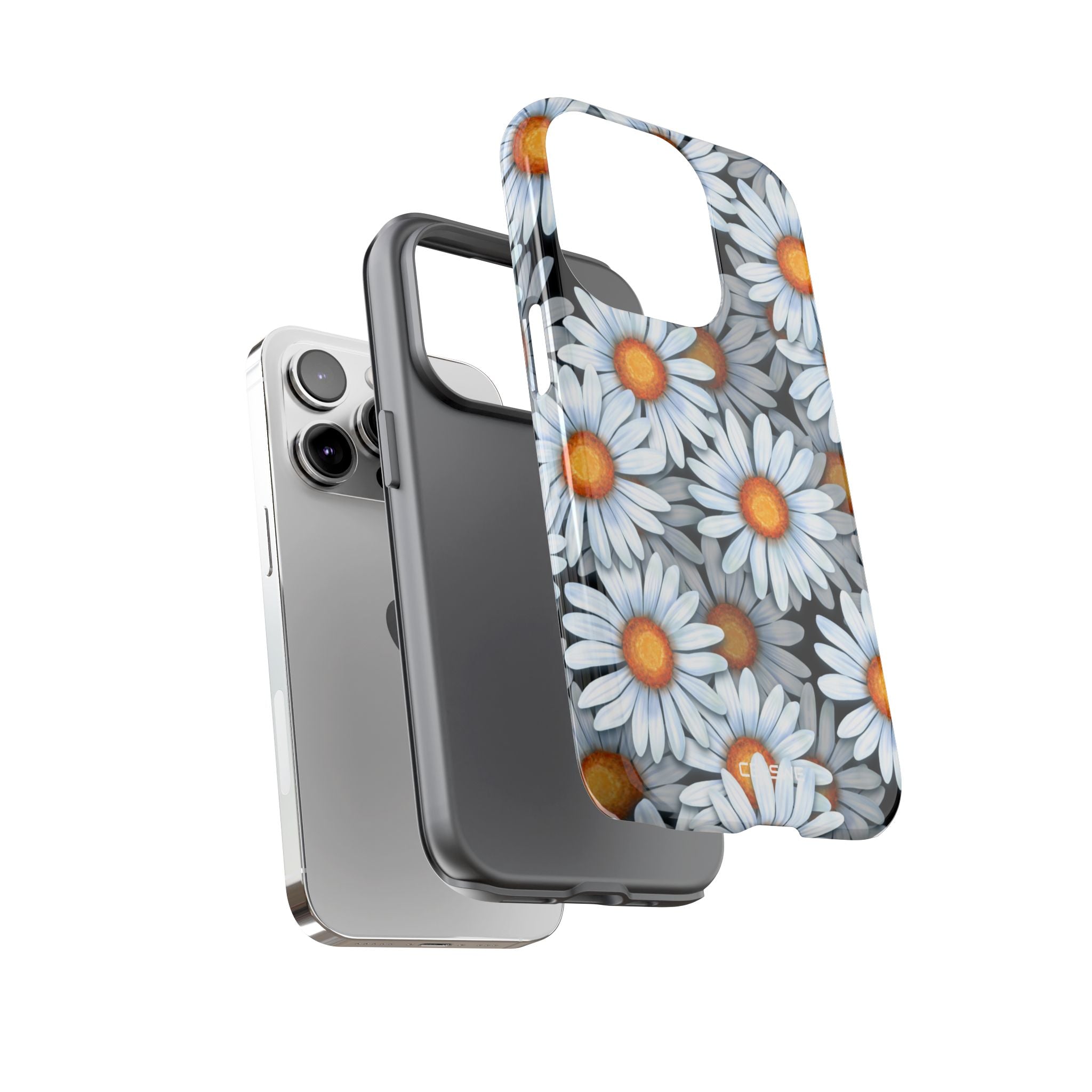 Daisies In Contrast - iPhone Case