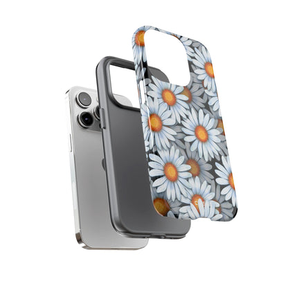 Daisies In Contrast - iPhone Case
