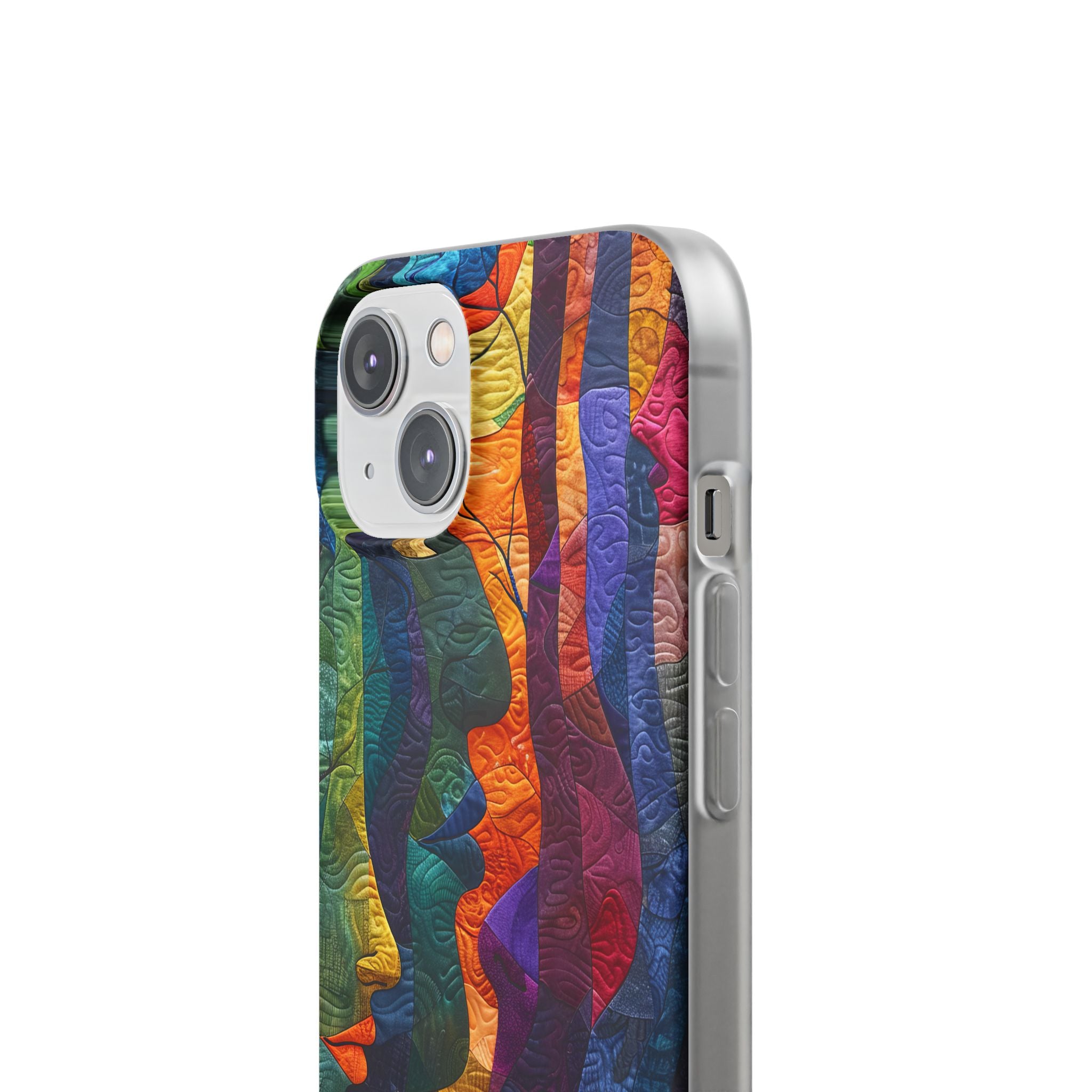 Harmonized Faces and Nature Fusion iPhone 14 - Flexi Phone Case