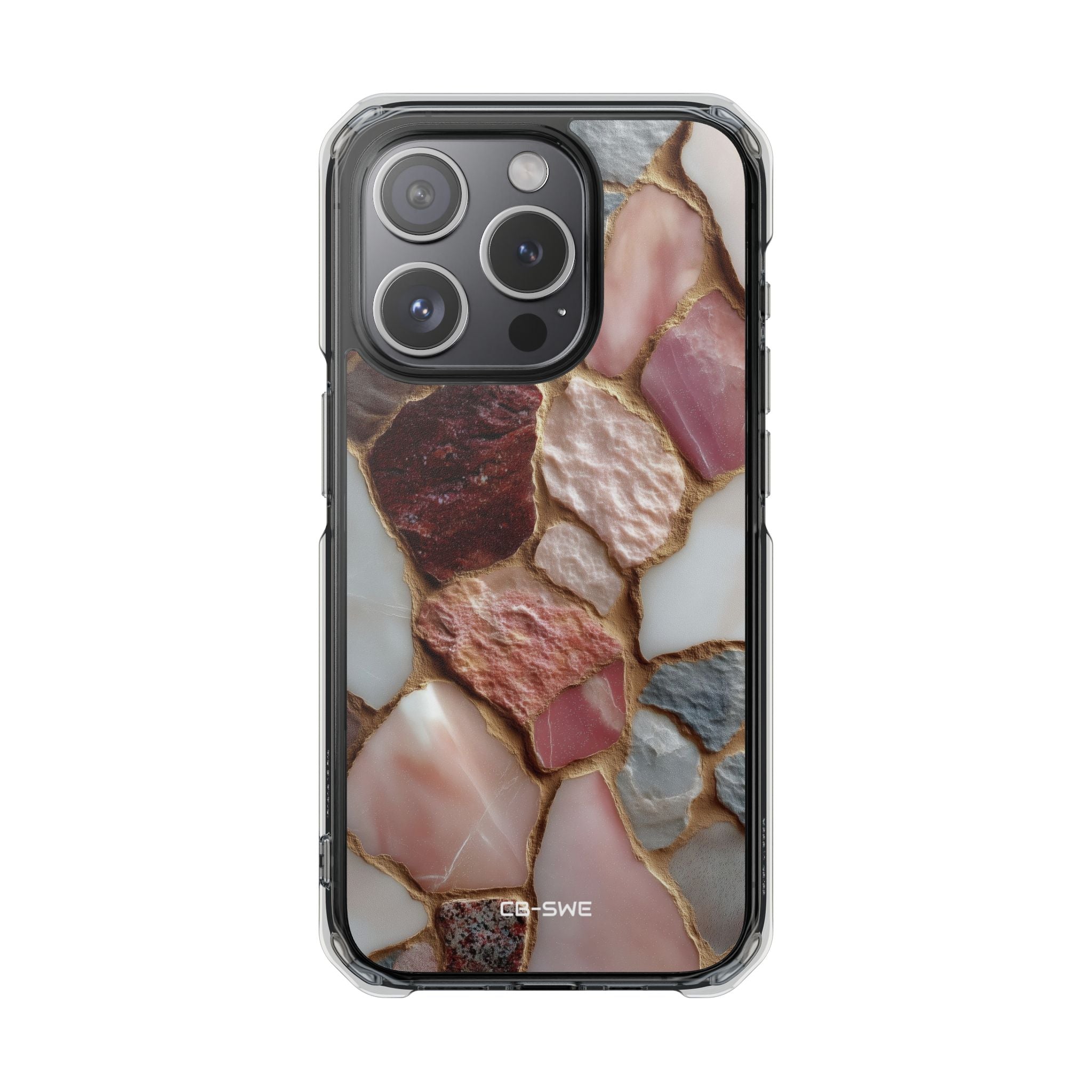 Textured Stones Dance iPhone Case - Impact