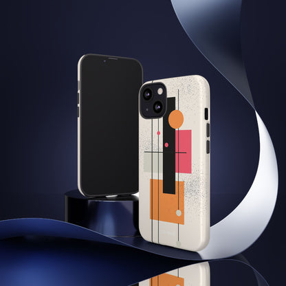 Shapes Dance Playfully - iPhone Case