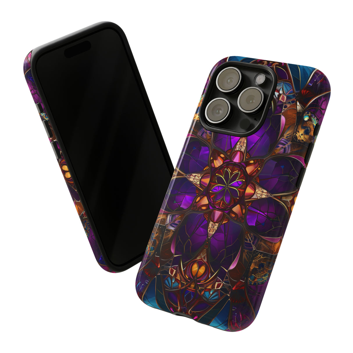 Stained Glass Gothic - Protective Phone Case