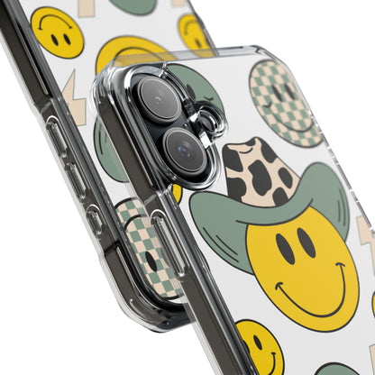 Pop Art Smiley Party iPhone Case - Impact