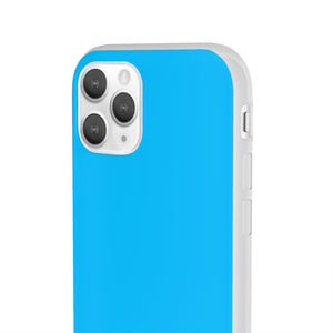 Deep Sky Blue | Phone Case for iPhone (Flexible Case)