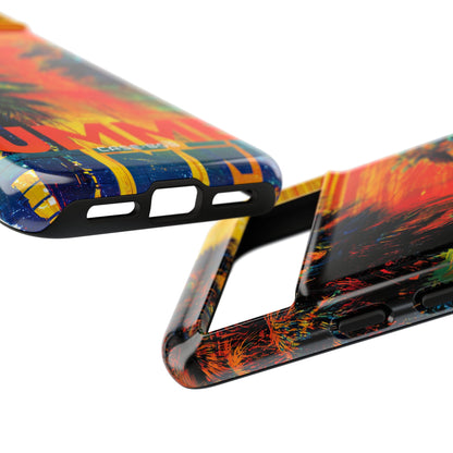 Tropical Sunburst Google Pixel 8 Case - Tough