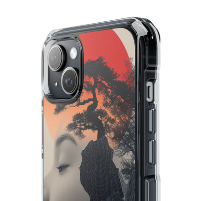 Surreal Zen Harmony iPhone 15 - Clear Impact Phone Case