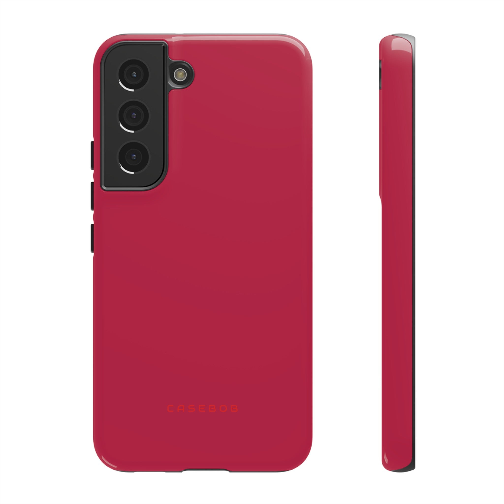 Bright Red Maroon - Protective Phone Case