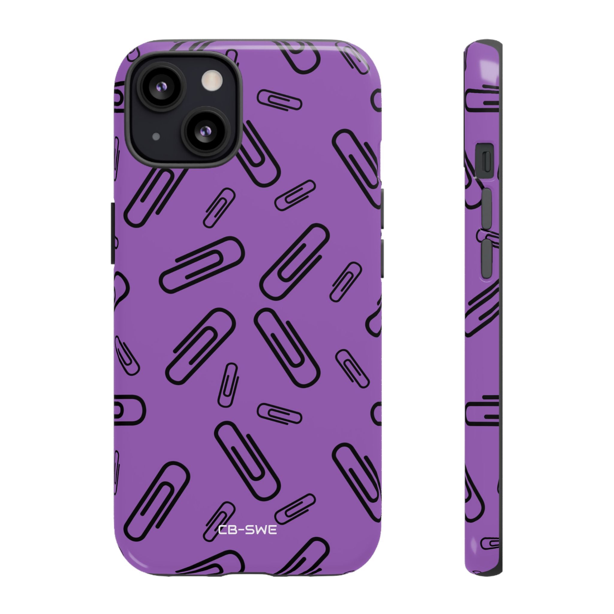 Paperclips Dance Playfully - iPhone Case