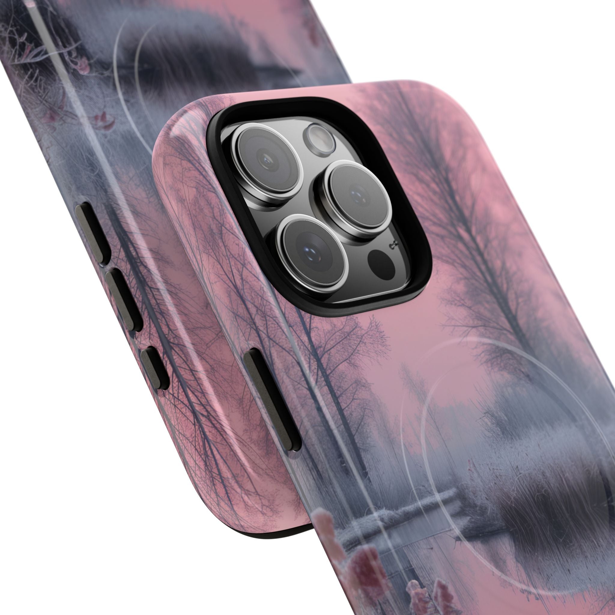 Pink Serenity Case - Tough + MagSafe® iPhone 16 Phone Case