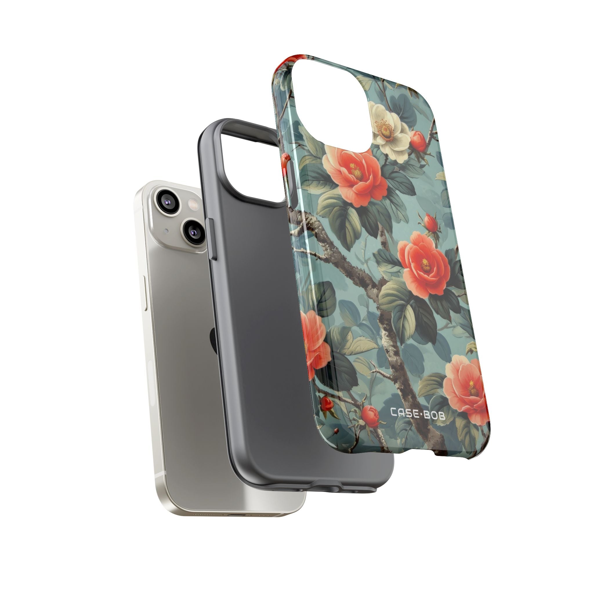 Coral Bloom iPhone 14 Case - Tough