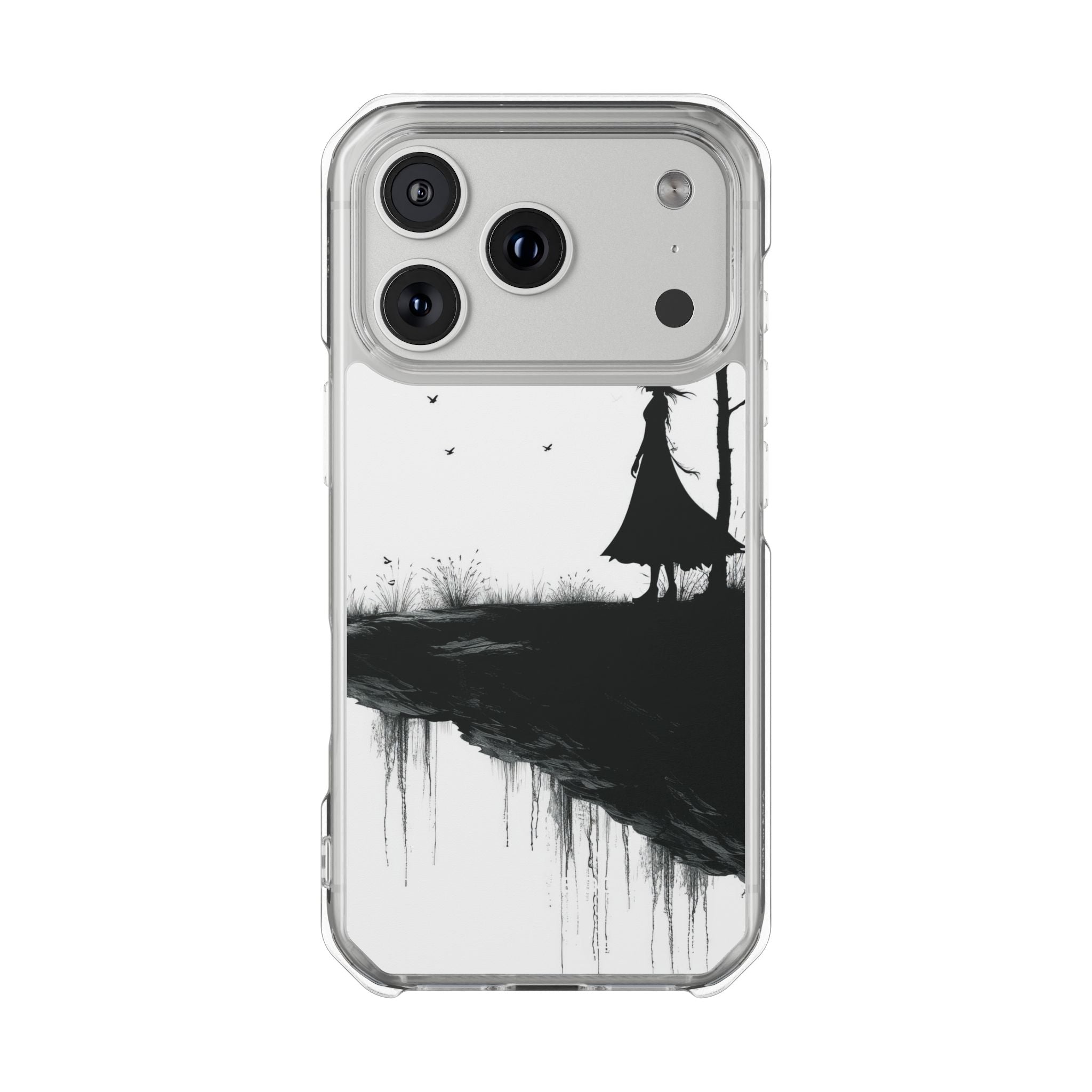 Cliffside Silhouette iPhone 17 Pro Case - Impact