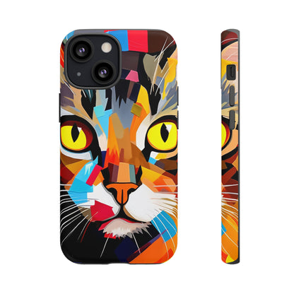 Abstract Kitty Palette Samsung Case (Protective)