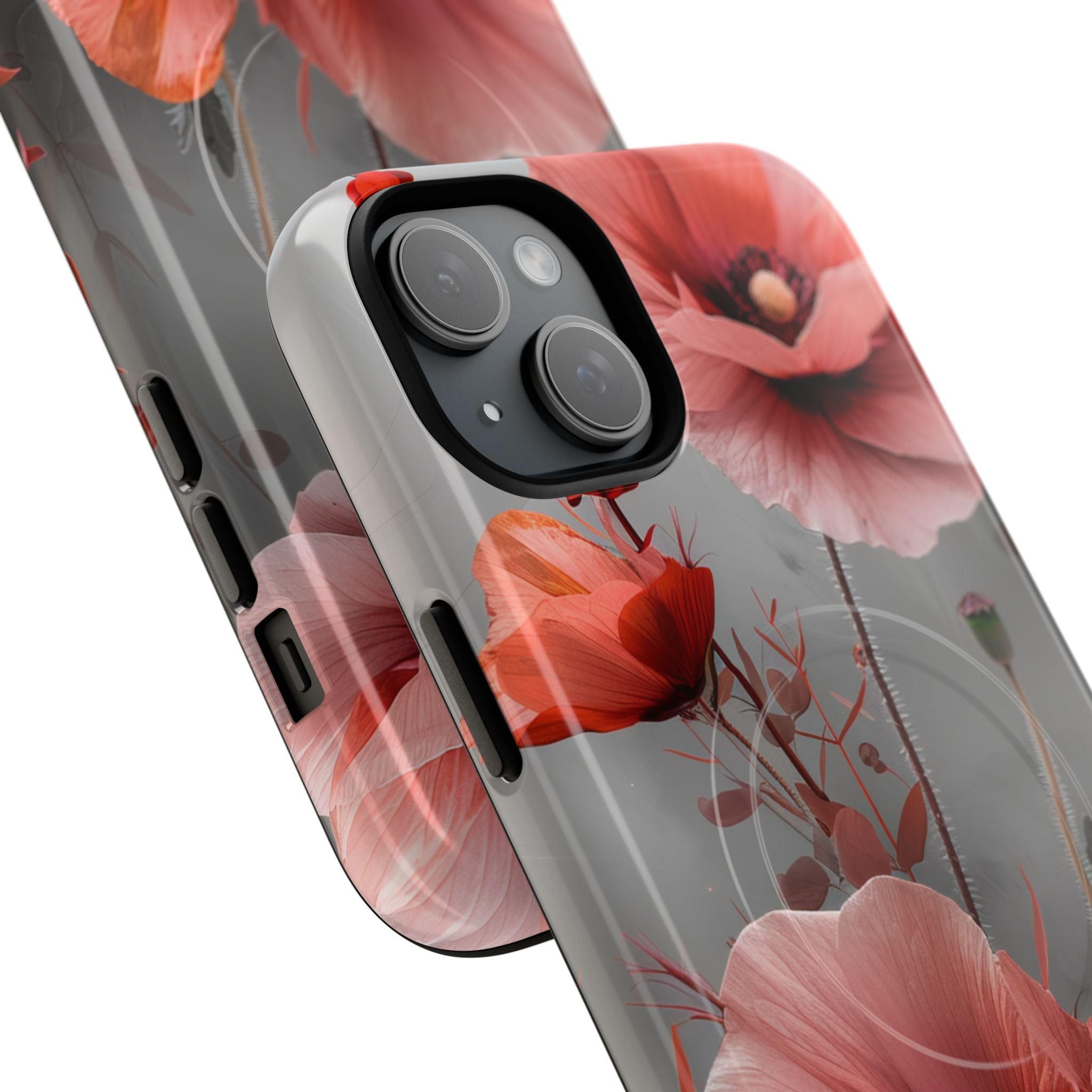 Ethereal Floral Elegance iPhone 15 | Tough+ Phone Case