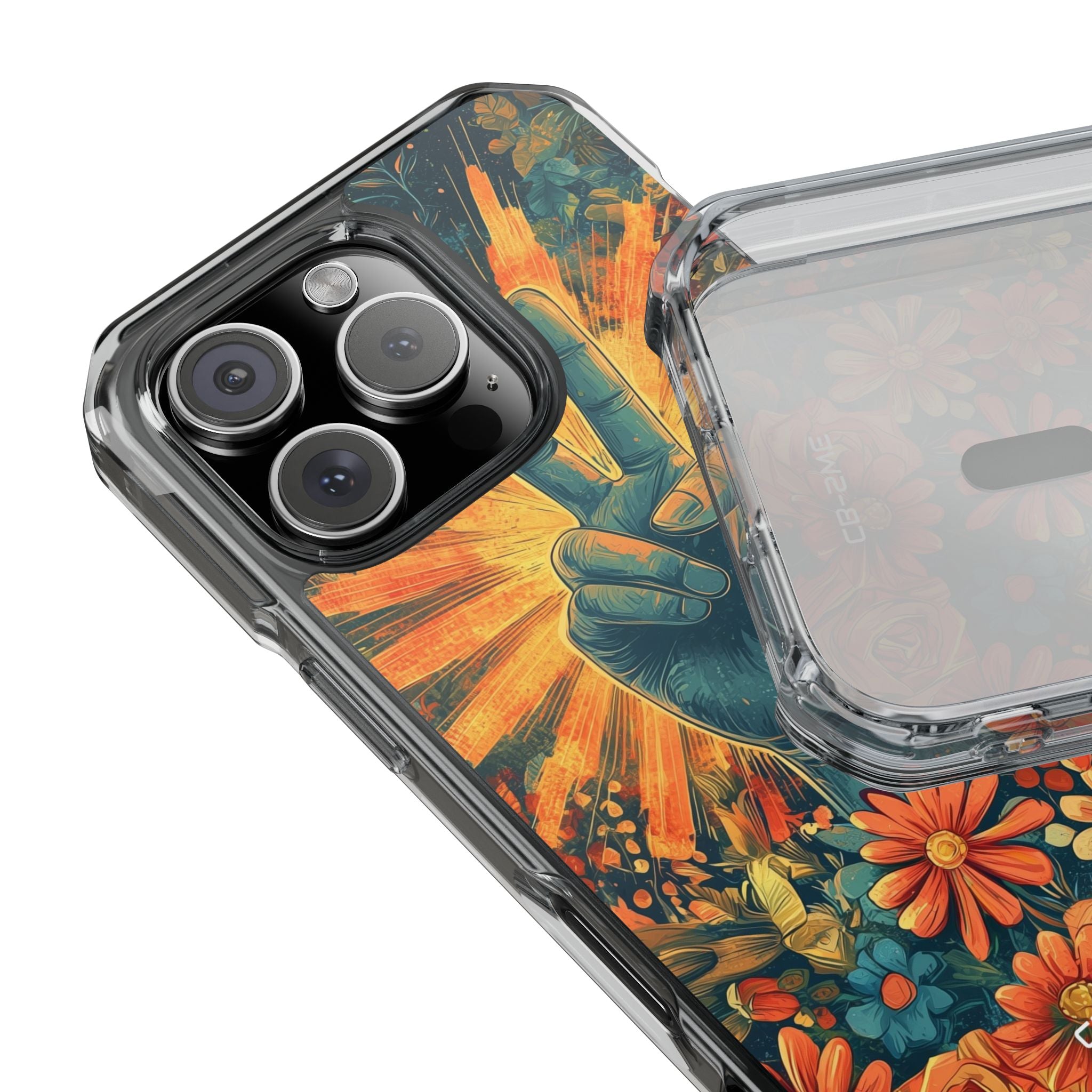 Flowers Embrace Peace iPhone Case - Impact