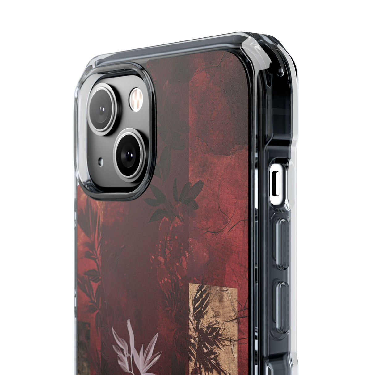 Marsala  Showcase | Phone Case for iPhone (Clear Impact Case - Magnetic)