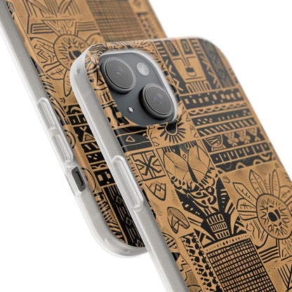 Ancient Ethnic Tapestry | Flexible Phone Case for iPhone