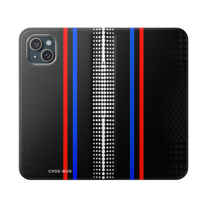 Tapered Dot Columns - iPhone 15 Plus Case - Portemonnee