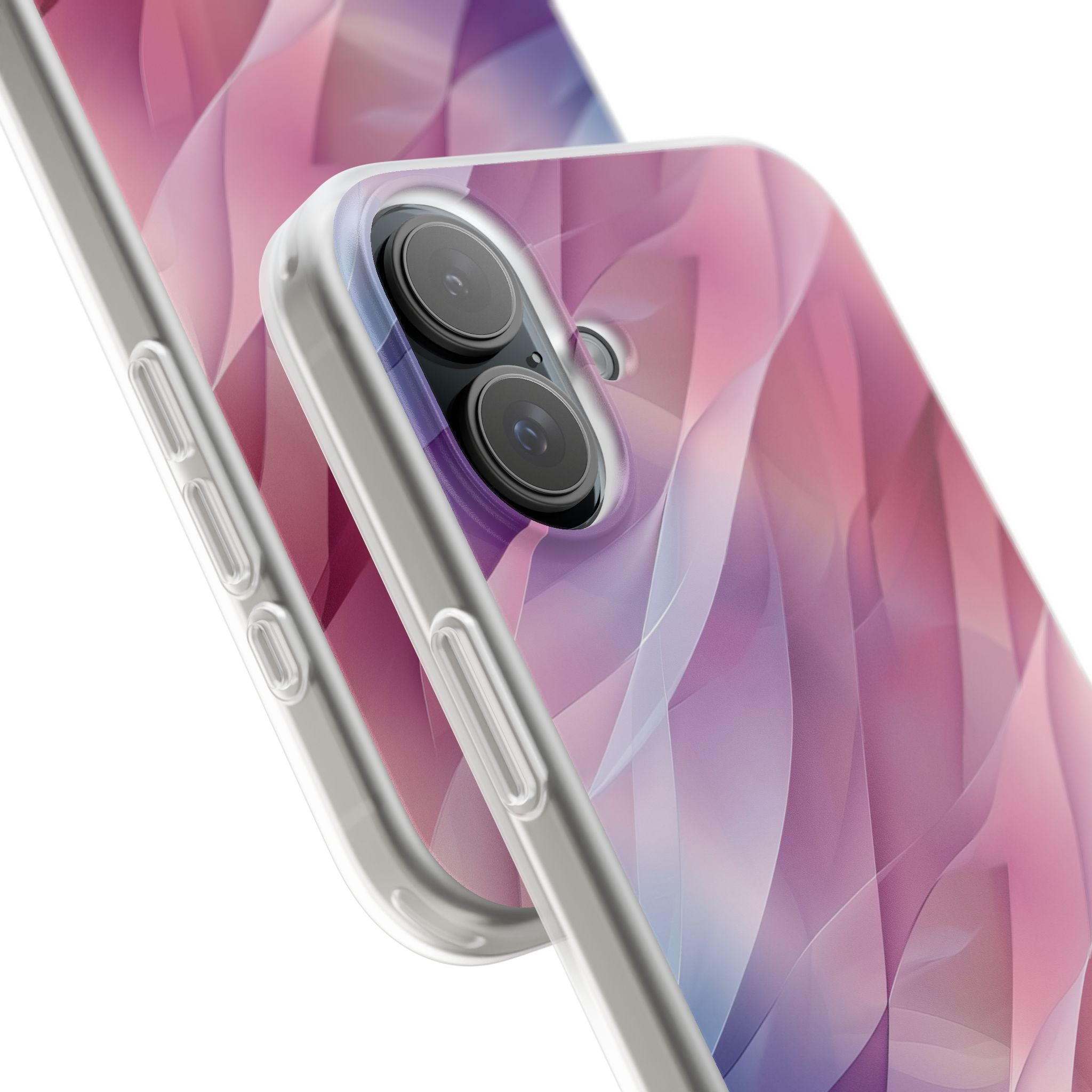 Pink Wave iPhone 16 Plus Case - Soft