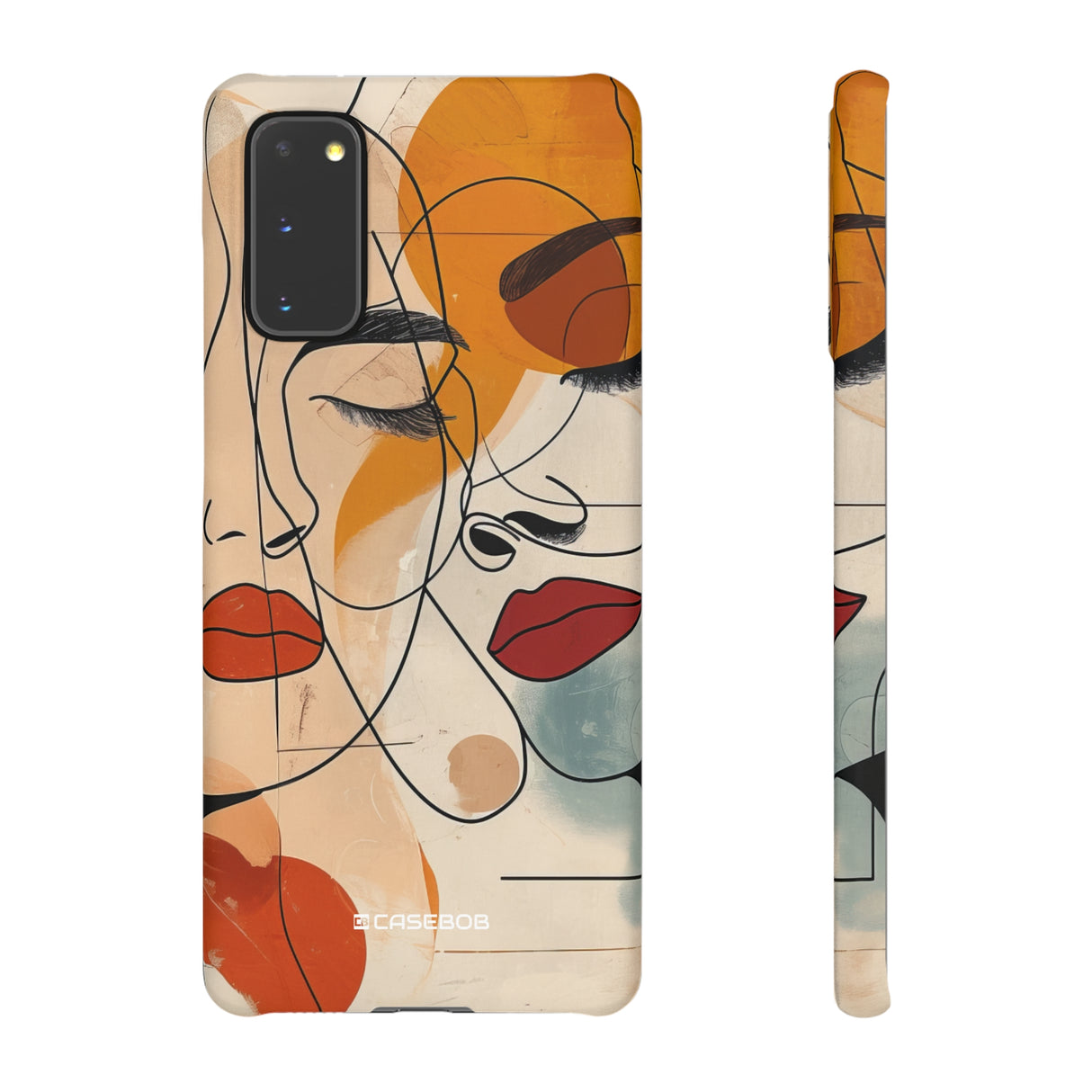 Serene Overlap | Slim Phone Case for Samsung