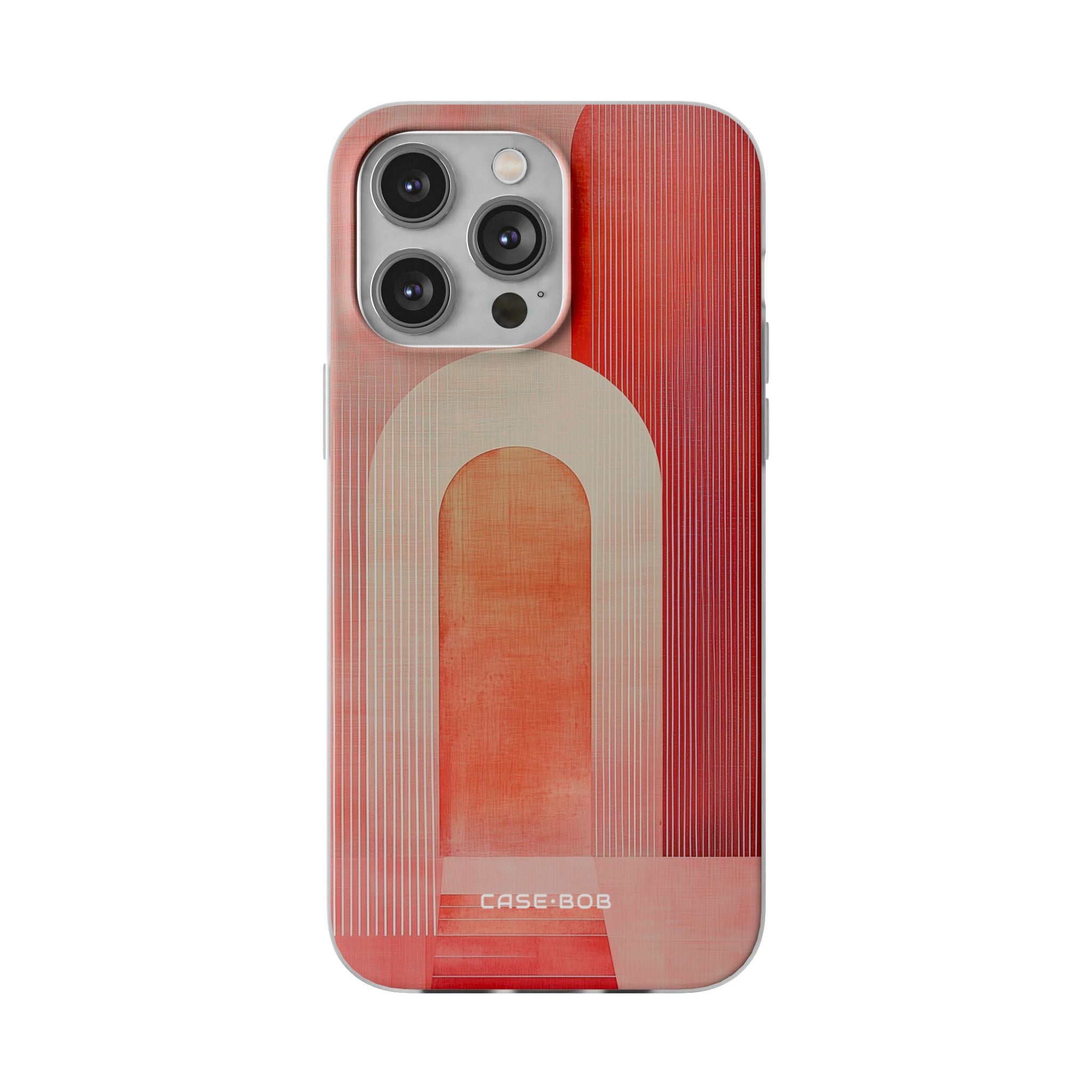 Crimson Arches iPhone 14 Pro Max Case - Soft