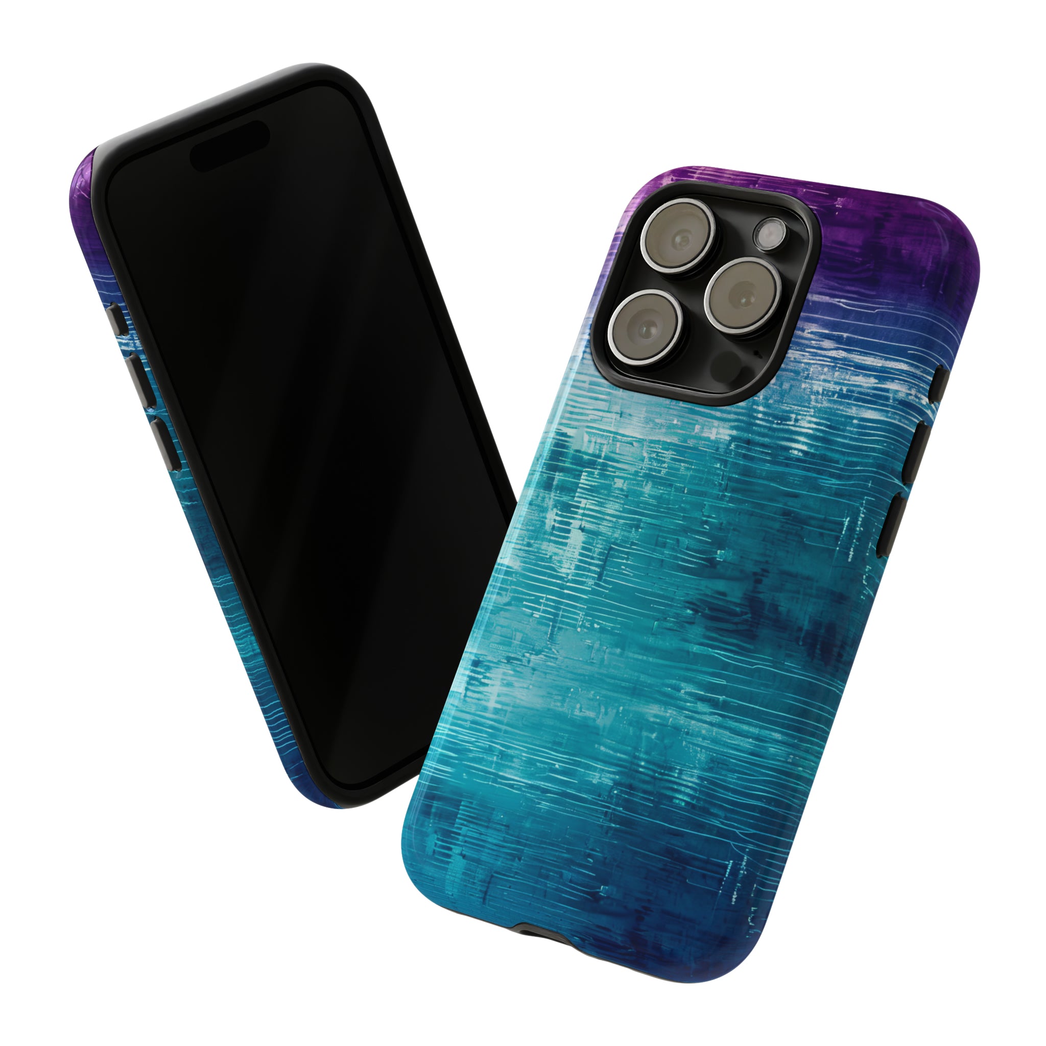 AI Fusion: Metallic Gradient - Protective Phone Case