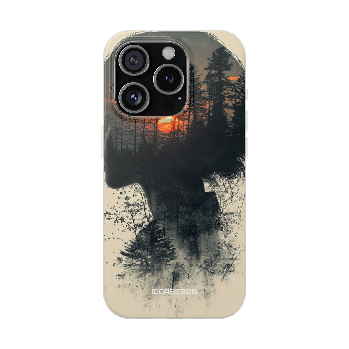 Tranquil Silhouette | Flexible Phone Case for iPhone