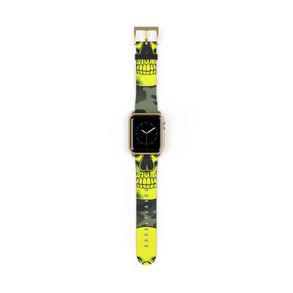 Neon Skull Camo - Watch Band
