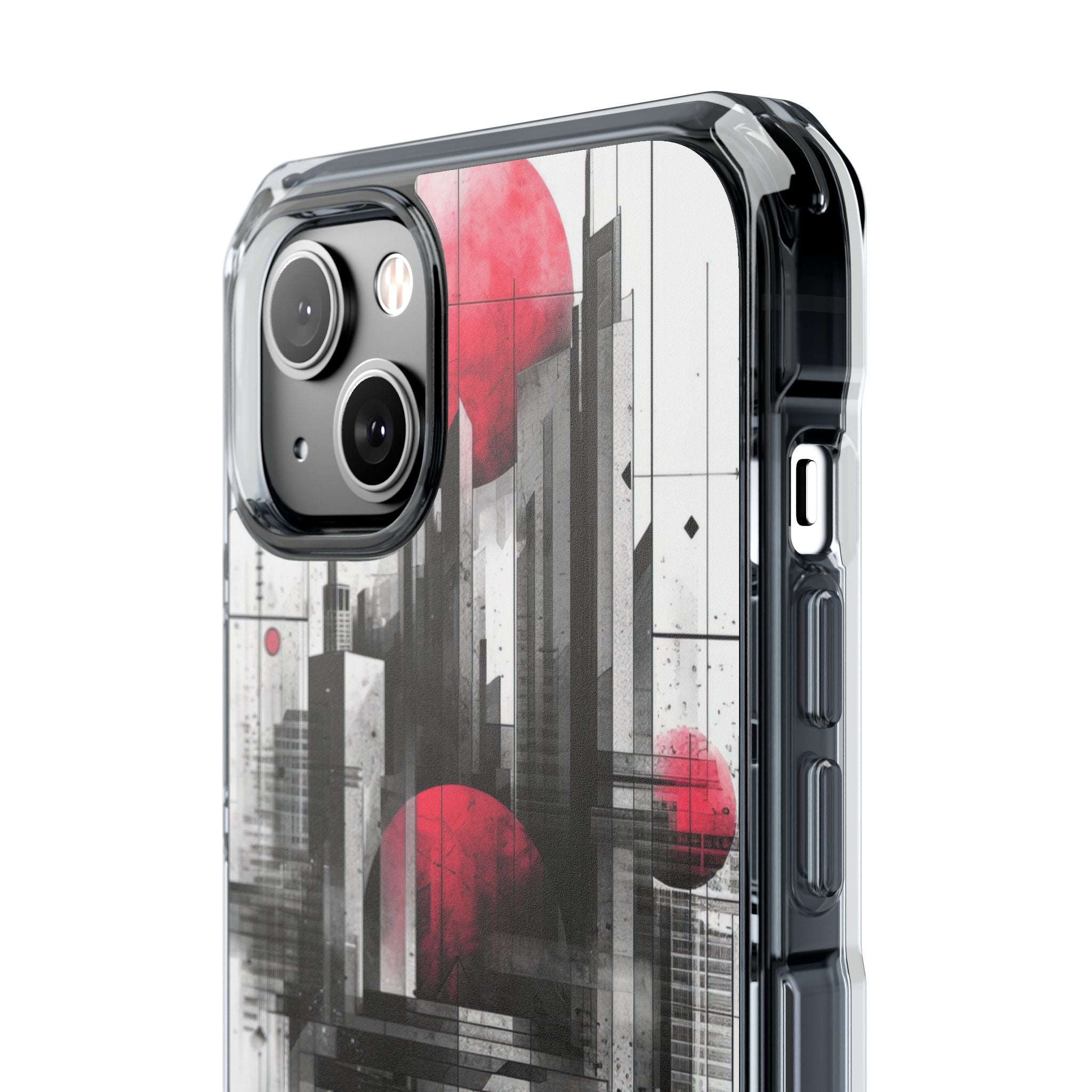 Cyber Gridscape - Phone Case for iPhone