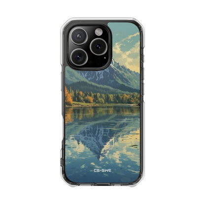Mountain Reflects Calm iPhone Case - Impact