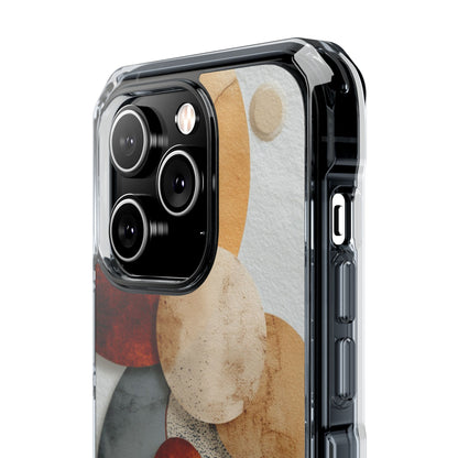 Circles Embrace Warmth iPhone Case - Impact