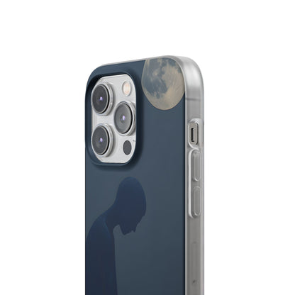 Moonlit Contemplation iPhone 14 Pro Case - Soft