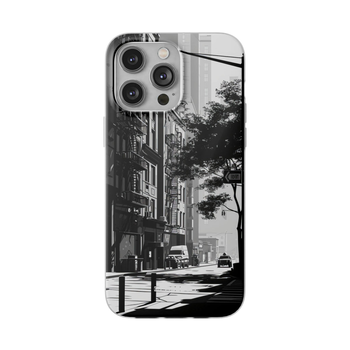 Urban Serenity | Flexible Phone Case for iPhone