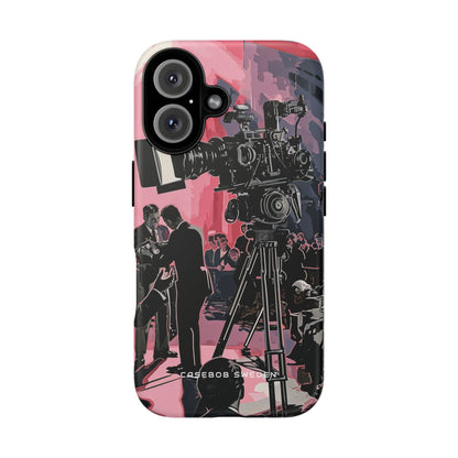 Retro Cinematic Spotlight iPhone 16 - Tough Phone Case