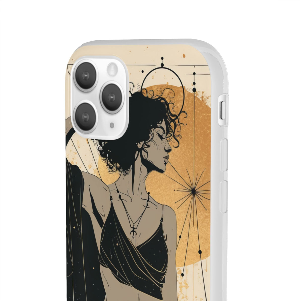 Celestial Elegance | Flexible Phone Case for iPhone