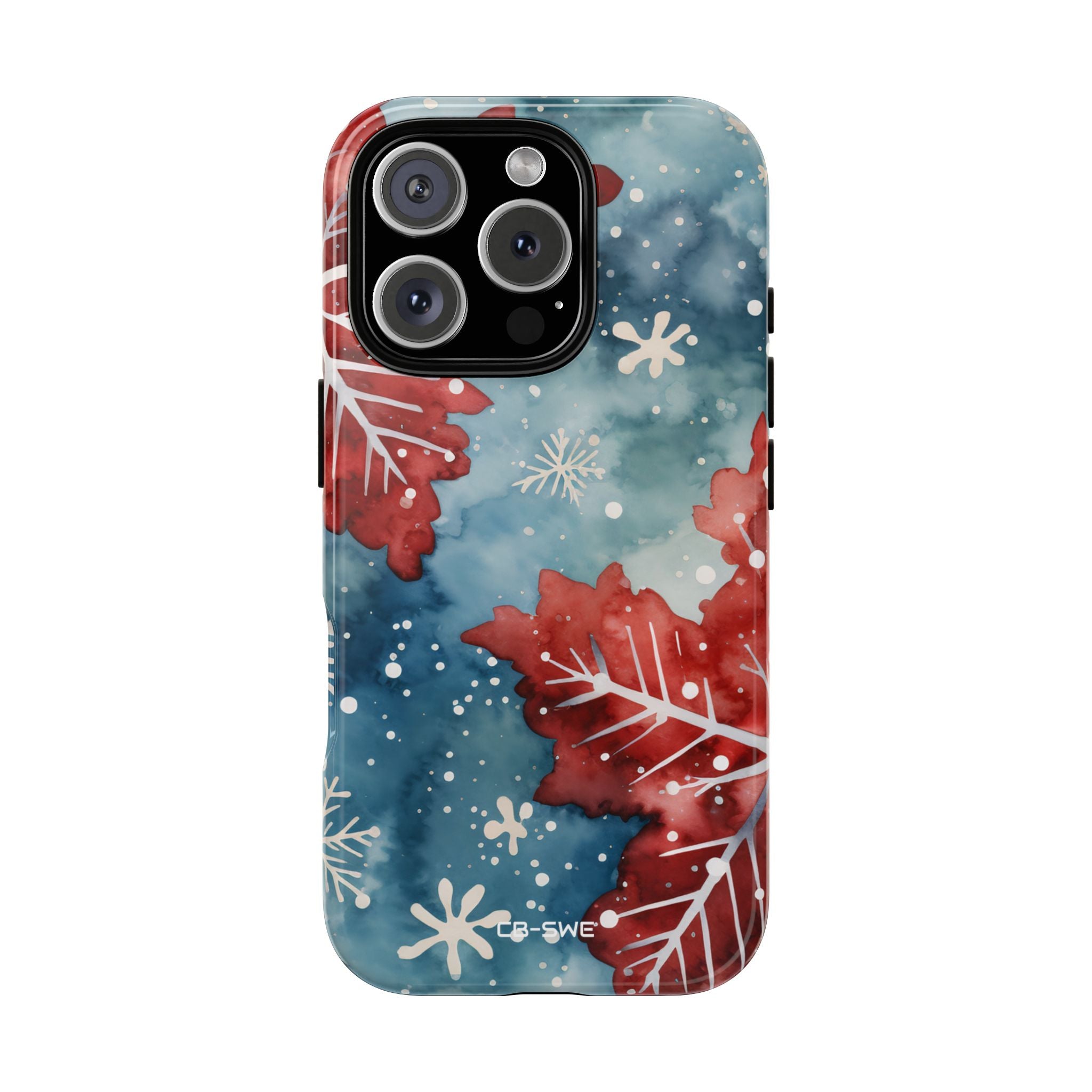 Winter Leaves Dance - iPhone Case