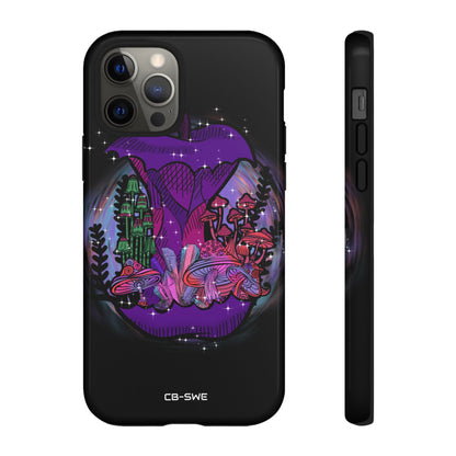 Mystical Purple Apple - iPhone Case