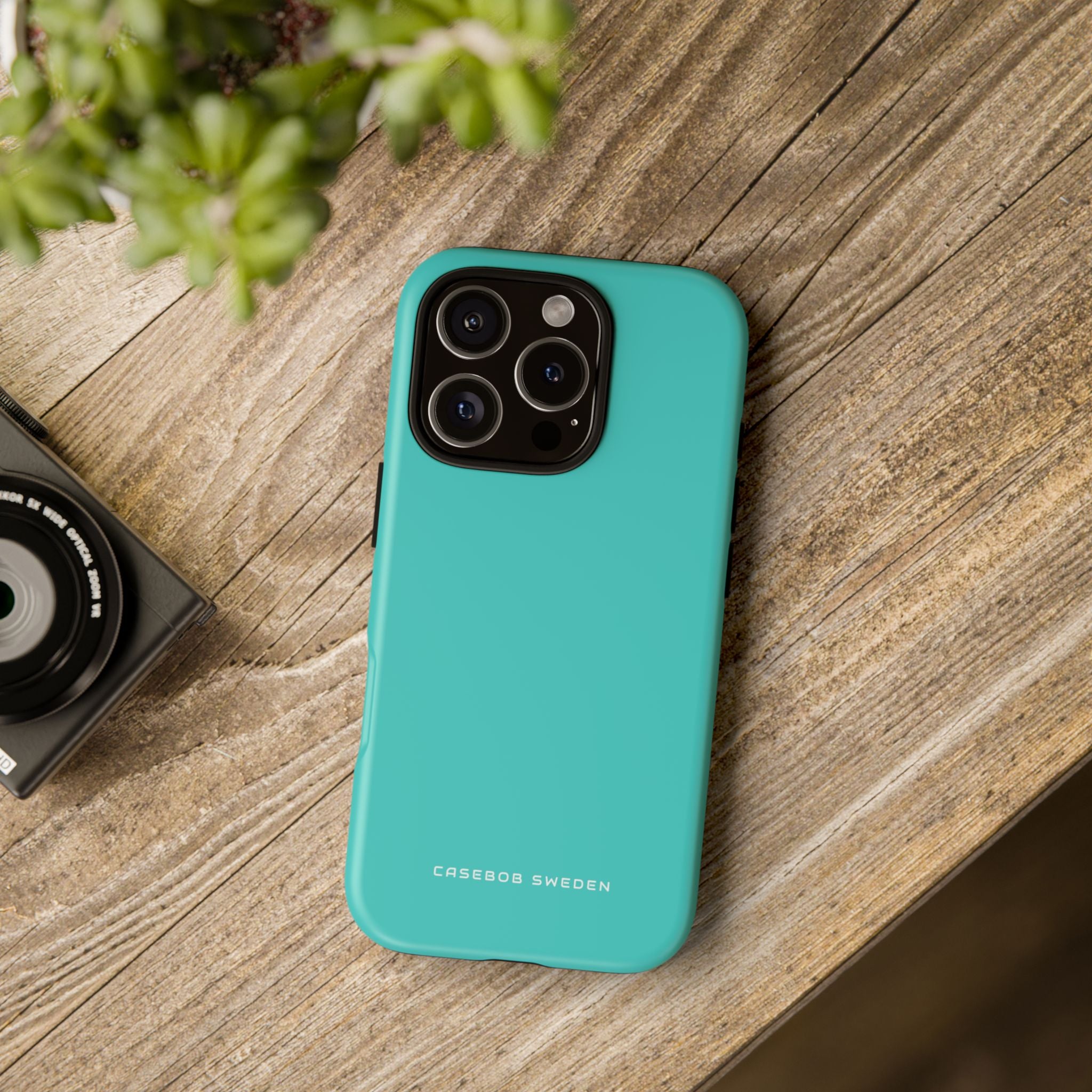 Medium Turquoise iPhone 16 - Tough Phone Case