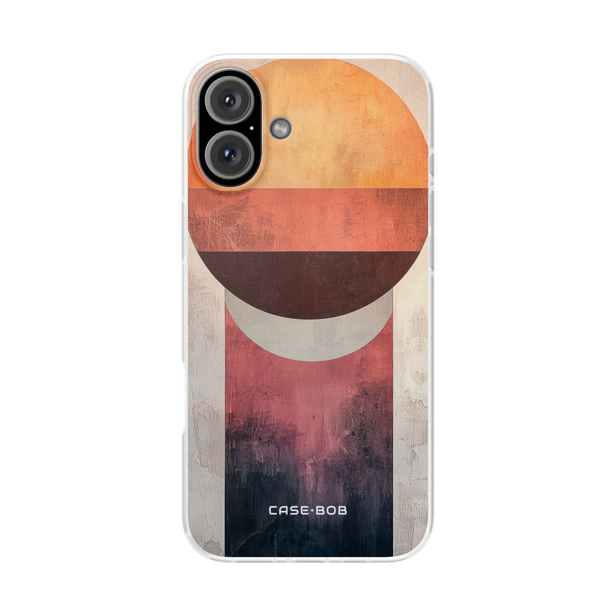 Sunset Orb iPhone 16 Plus Case - Soft