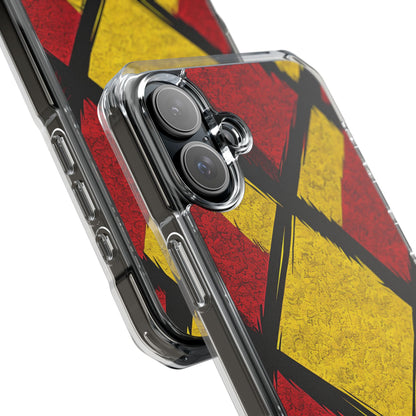 Dynamic Geometric Energy iPhone Case - Impact