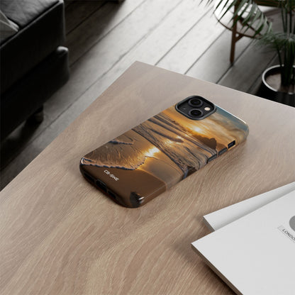 Waves Embrace Shore - iPhone Case