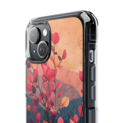 Autumn Tree Harmony - Clear Impact iPhone 15 Phone Case