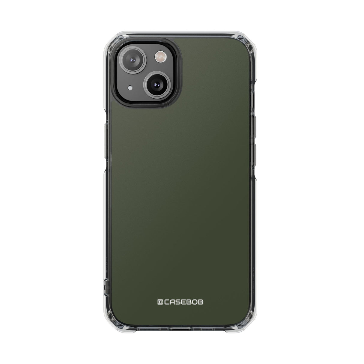 Rifle Green | Phone Case for iPhone (Clear Impact Case - Magnetic)