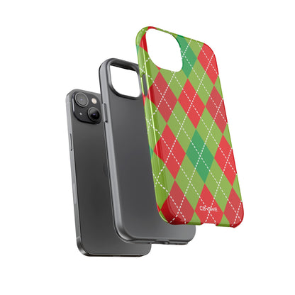 Diamond Shapes Dance - iPhone Case