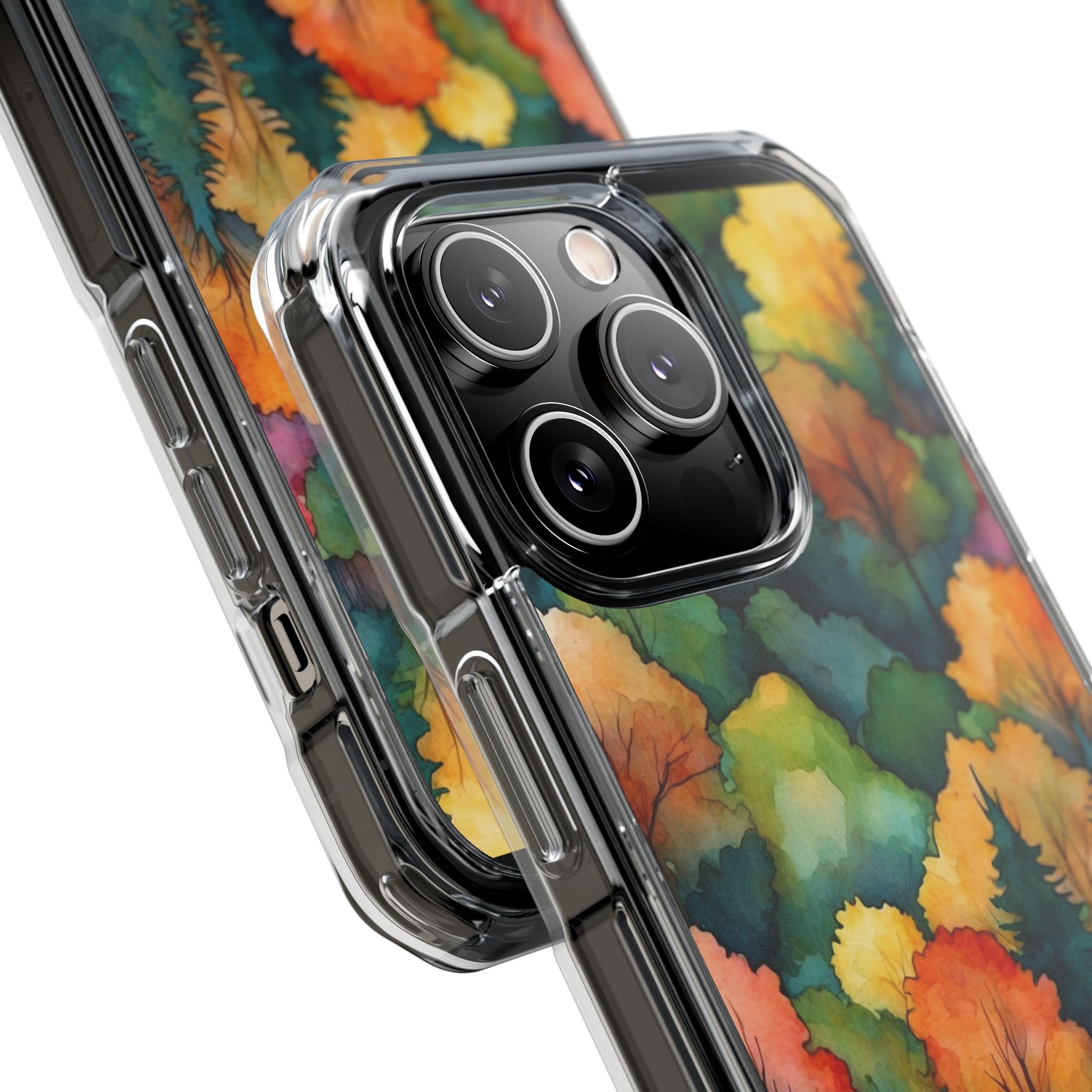 Autumn Leaves Dance iPhone Case - Impact