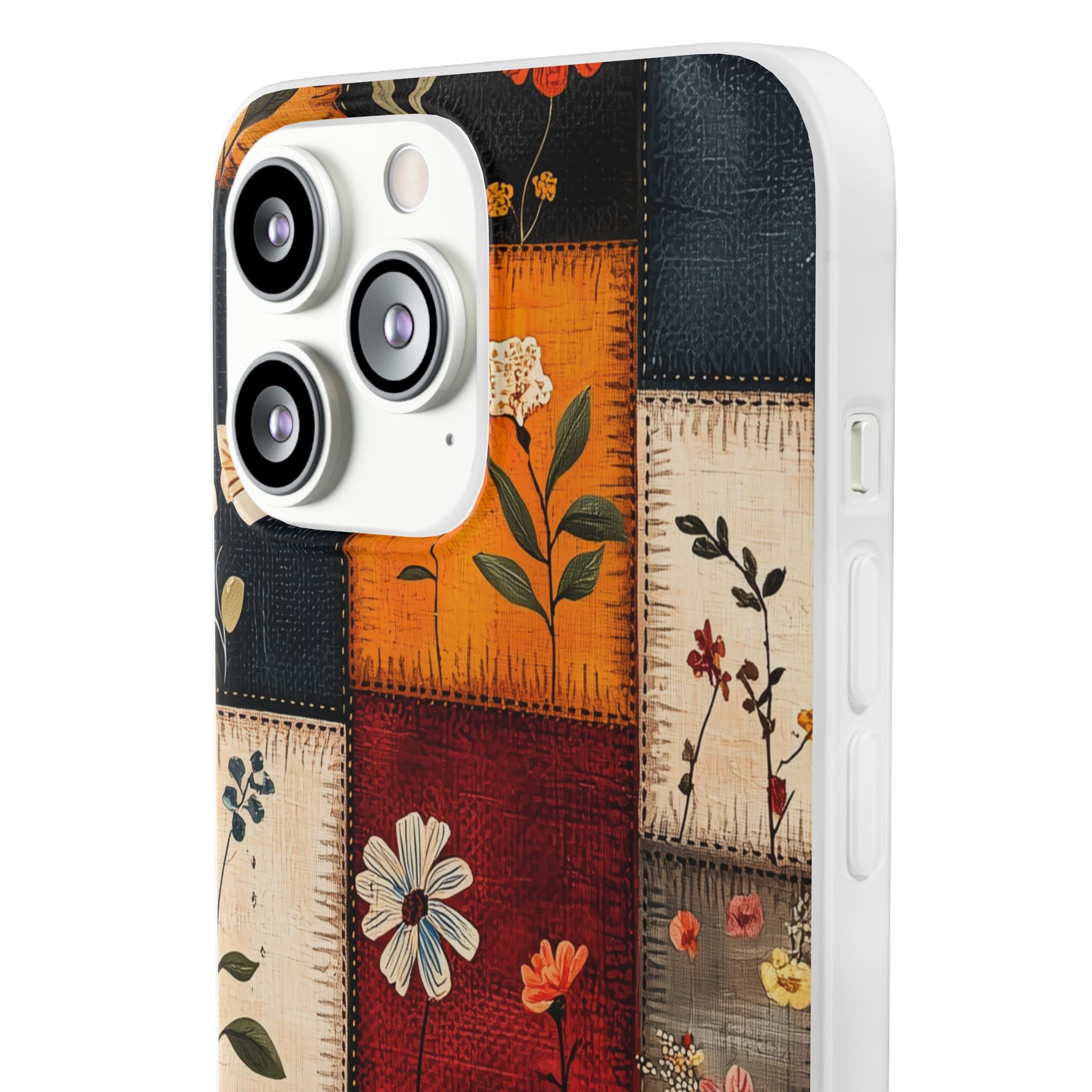 Patchwork Blooms iPhone 13 Pro Max - Soft