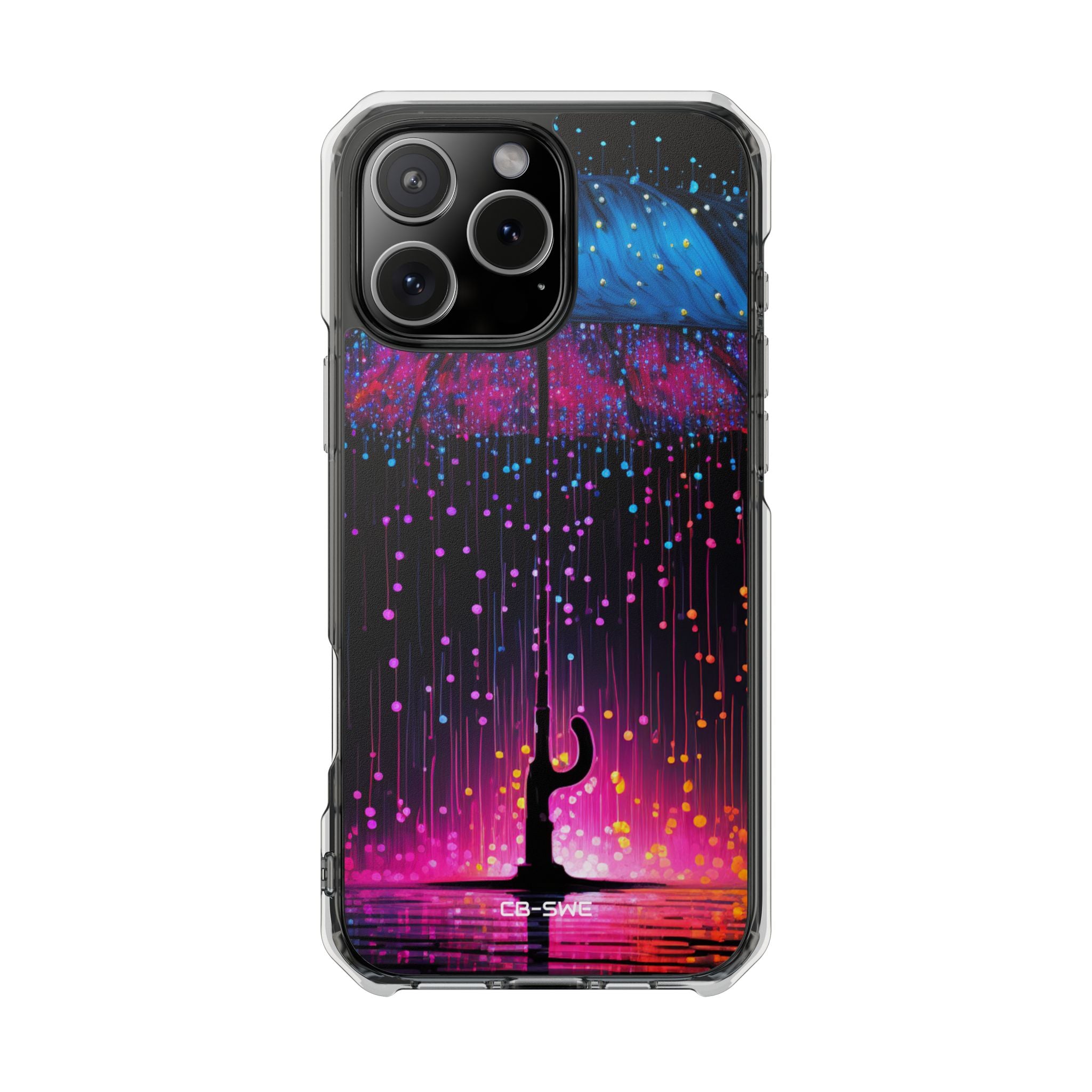 Illuminated Rain Dance iPhone Case - Impact